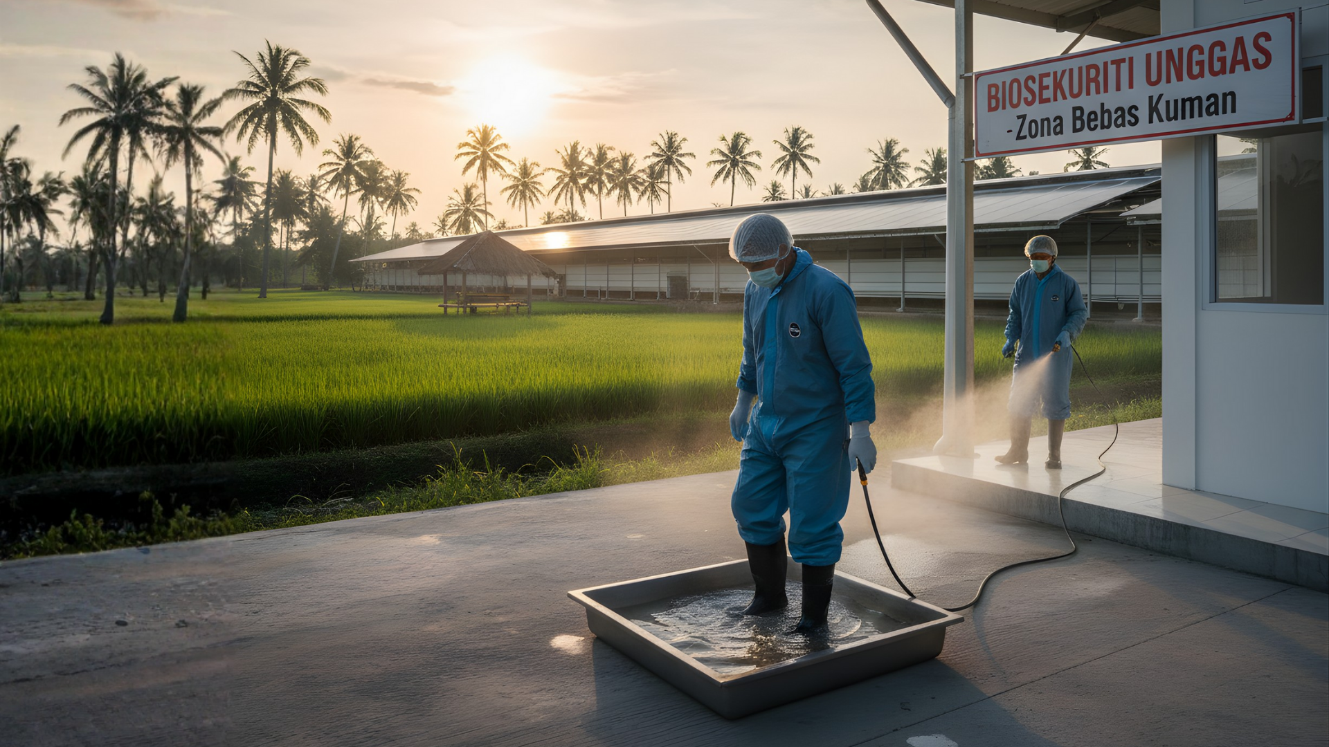 Bagaimana Biosekuriti Menyelamatkan Industri Unggas dari Wabah Penyakit